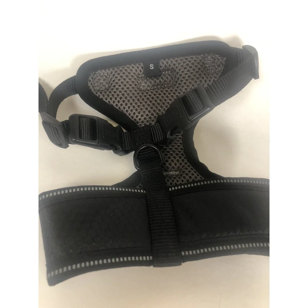 Tru Canine Dog Harness‎ Small Black No Pull Step-In NEW